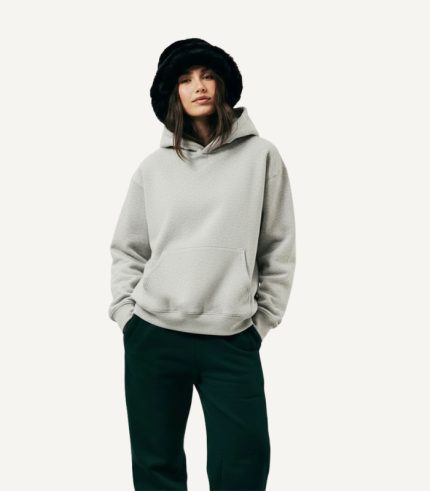 Parke Home Team Hoodie Heather Grey – Varsity Graphic Oversized Streetwear Essential