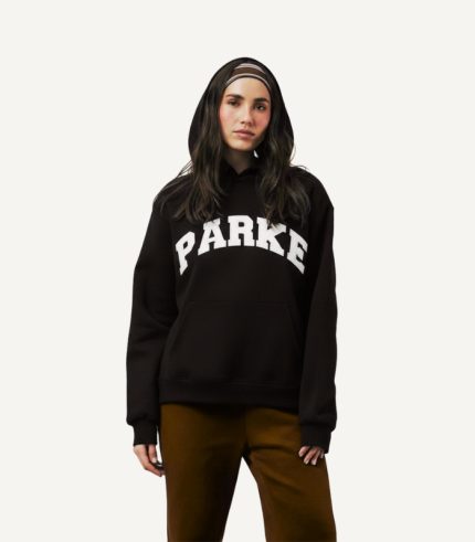 Parke Black Hoodie | Buy Premium Minimal Streetwear Fleece