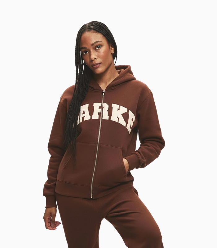 Parke Hometown Varsity Zip Up Hoodie Parke Hometown Varsity Zip Up Hoodie