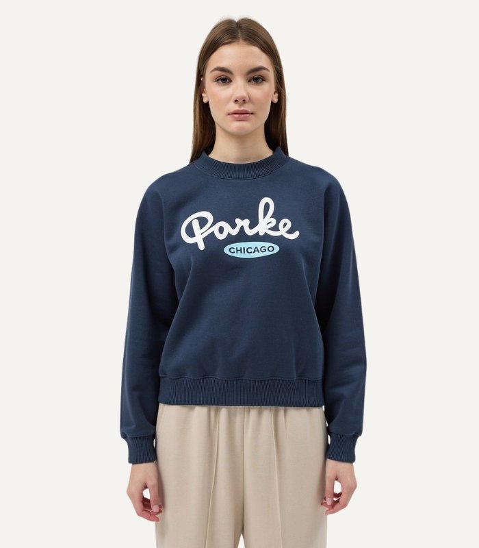 Chicago Signature Mockneck Parke Sweatshirt Chicago Signature Mockneck Parke Sweatshirt