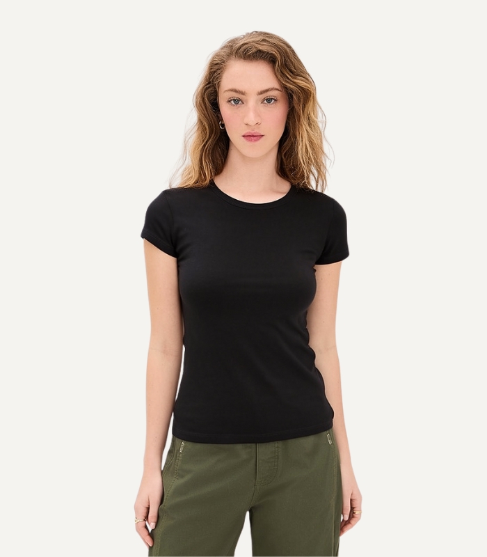 Parke Classic Black Tee Black Parke Classic Tee