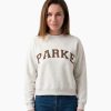 Parke Texas City Varsity Sweatshirt Heather Grey